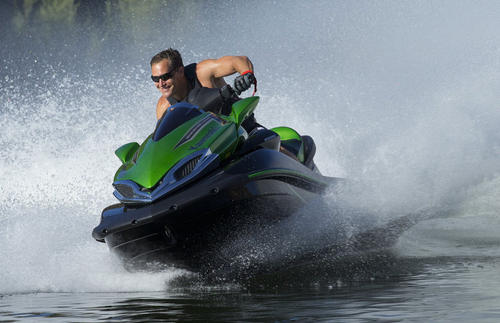 2014 Kawasaki Jet Ski Ultra 310LX Action Cornering