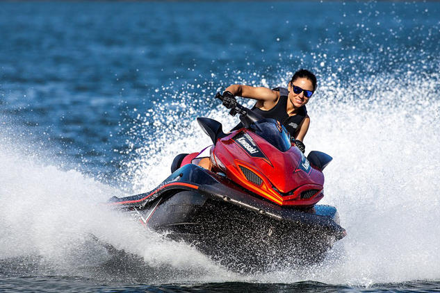 2015 Kawasaki Jet Ski Ultra 310X SE Action Front